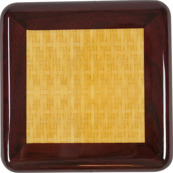 桃花心木和竹木